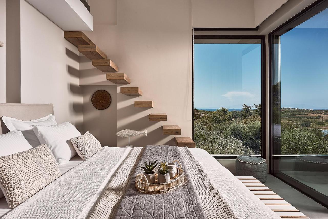 Villa Carpos Chania  Bagian luar foto