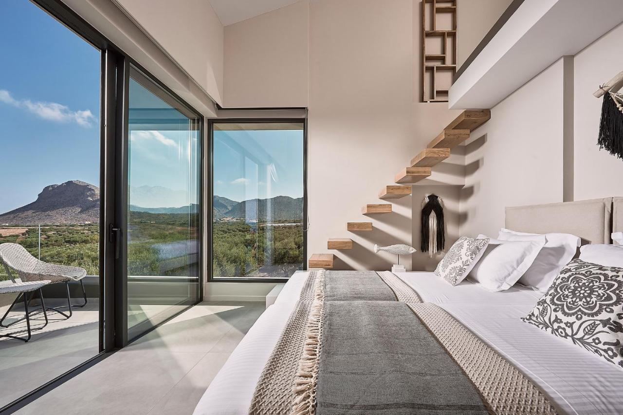 Villa Carpos Chania  Bagian luar foto