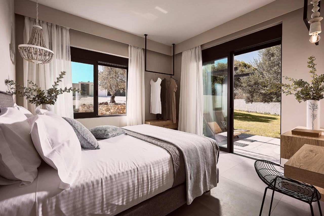 Villa Carpos Chania  Bagian luar foto
