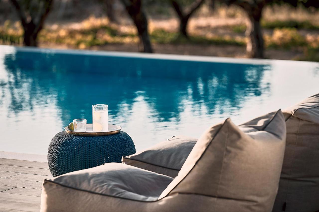 Villa Carpos Chania  Bagian luar foto